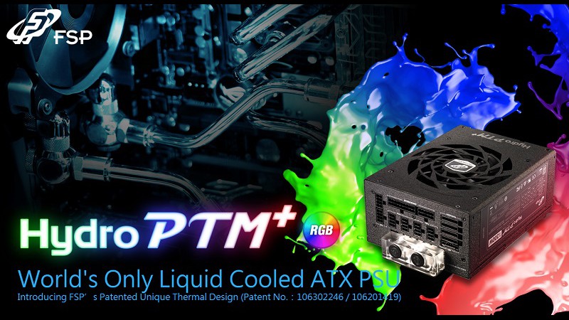 Zasilacz FSP Hydro PTM 1200W z blokiem wodnym