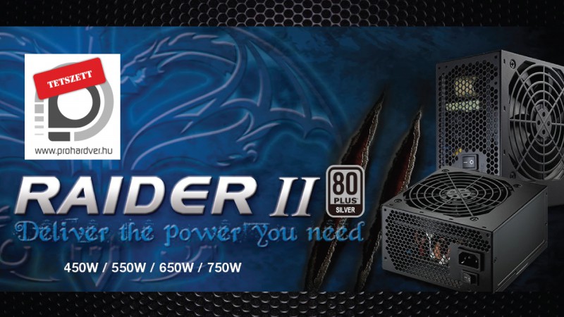 FSP Raider II tápok tesztje