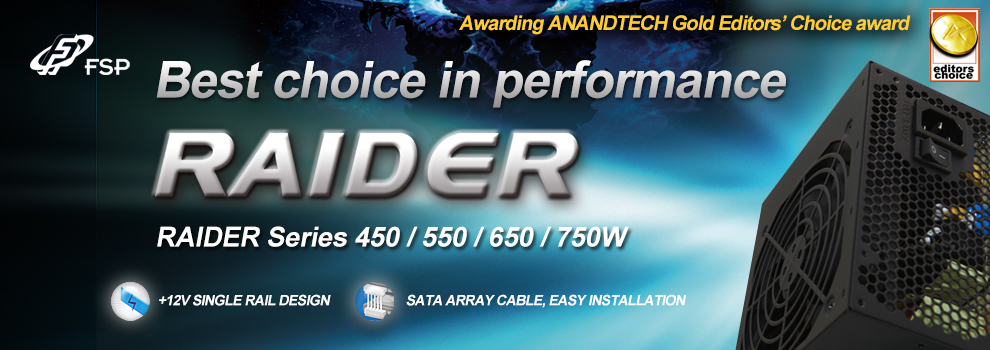 RAIDER Series Award