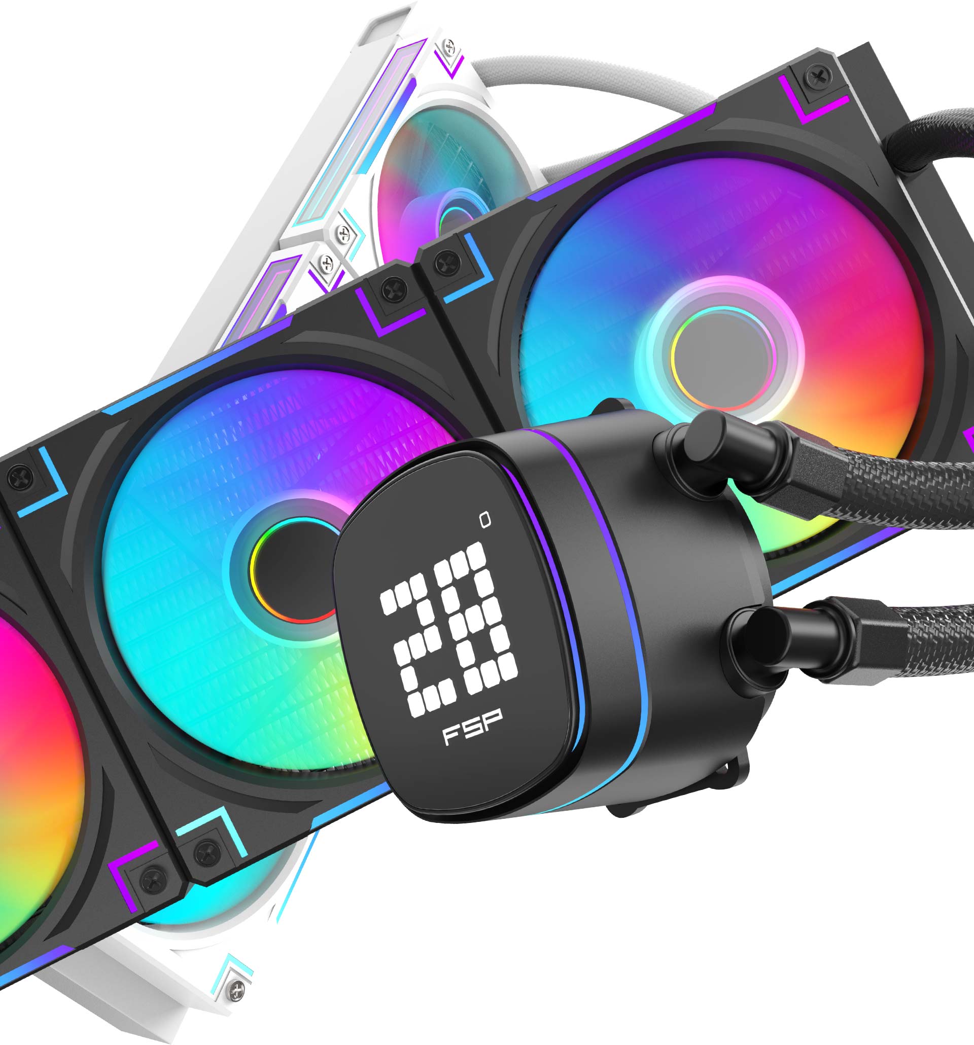 AD36 Pump Block & 360mm Radiator