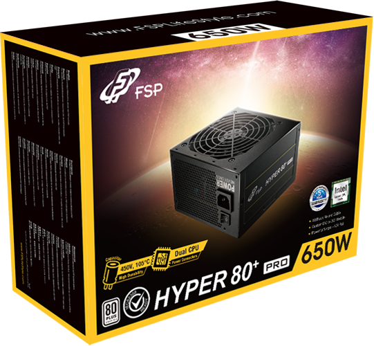  FSP Alimentation (FORTRON) SÇRIE Hyper M 85+ 650W 80+