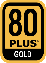 80 PLUS GOLD certified