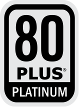80 PLUS  Platinum certification