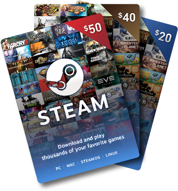 Buy Steam Gift Card 50$ Steam