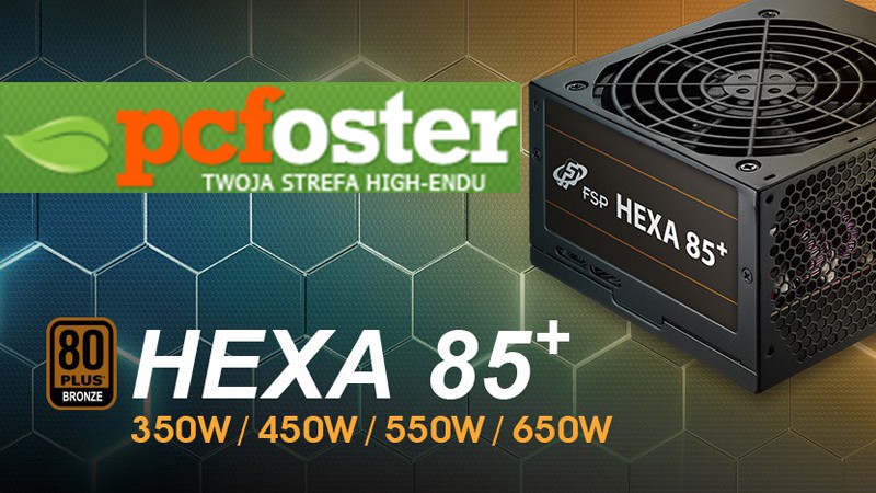 FSP HEXA 85+ 650W – test zasilacza