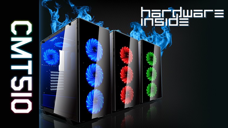 FSP legt mit neuem Temperglas-Gaming-Gehäuse CMT510 stilvoll nach
