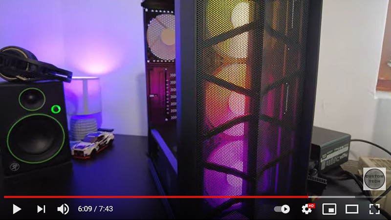 FSP CMT211A PC ház BEMUTATÓ
