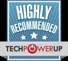 CST 350 PLUS wins Highly Recommended Award from Techpowerup