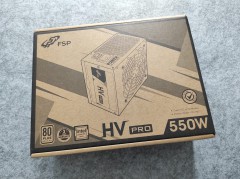 UNBOX BỘ NGUỒN FSP HV PRO 550W – CÔNG SUẤT 550W CHUẨN 80 PLUS