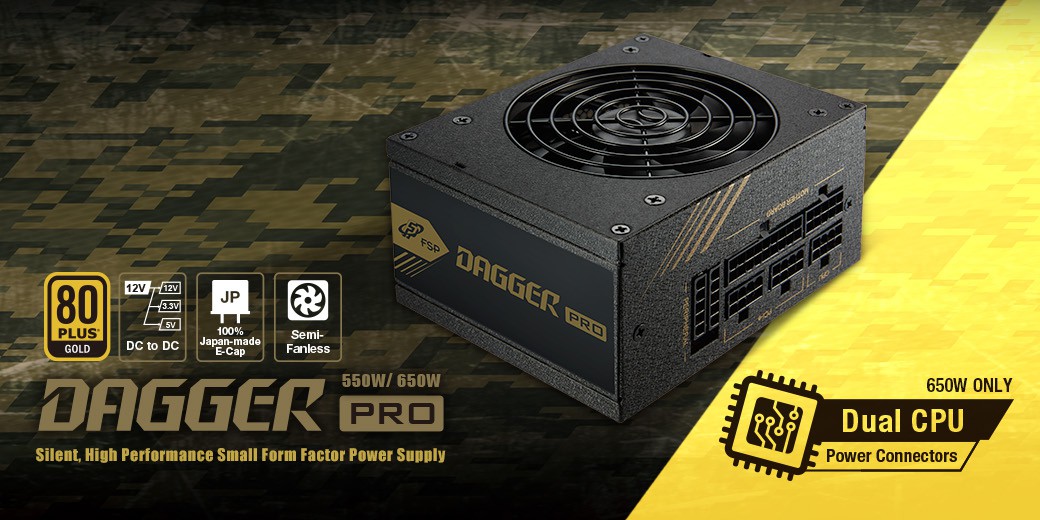 Empreintes Alimentation FSP DAGGER PRO ATX 3.0 850W - TechWar.GR