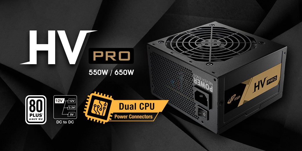 Fuente de alimentación para Pc FSP HV PRO 650W