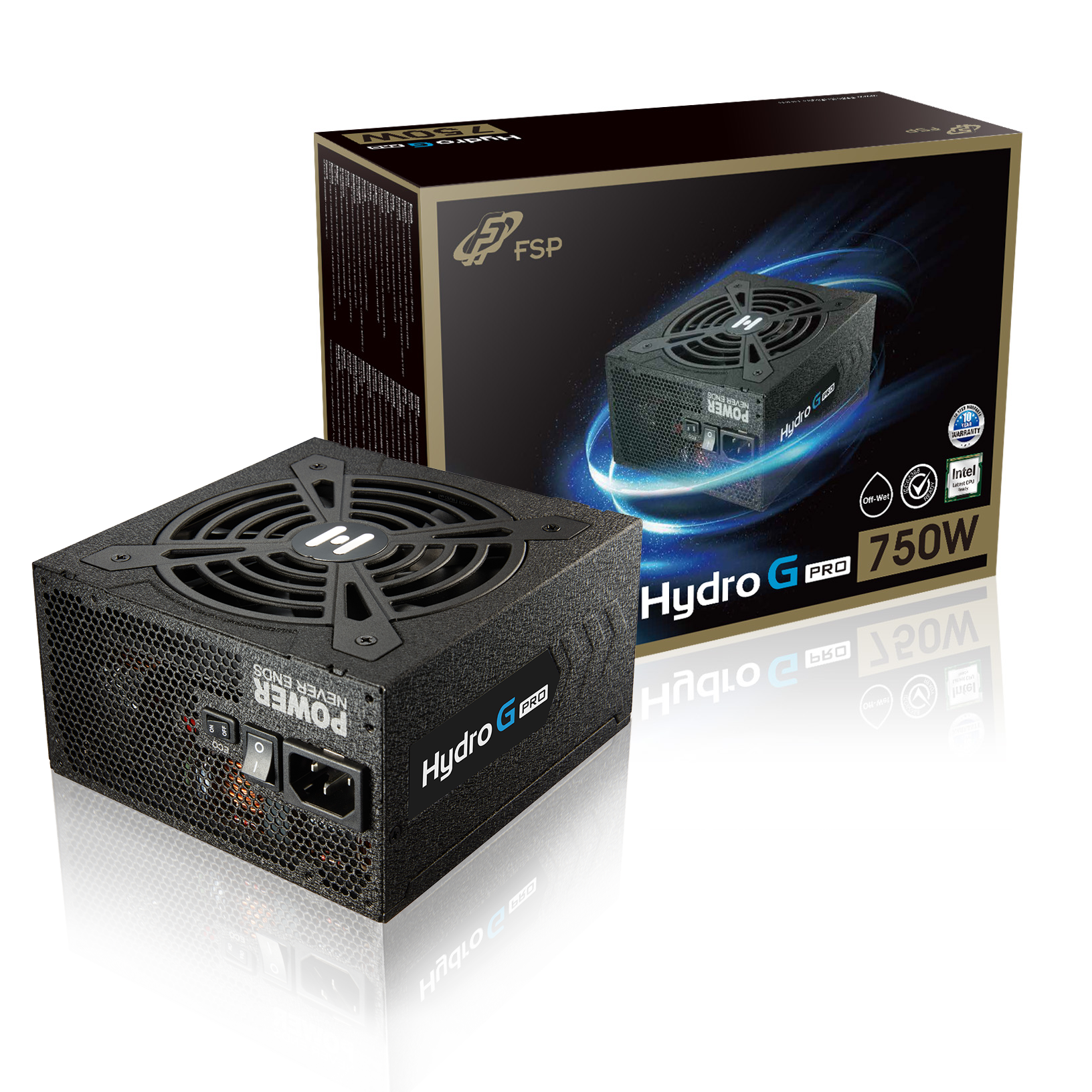 FSP Hydro G PRO 750W  Alimentation PC Modulaire 80 PLUS Gold ATX